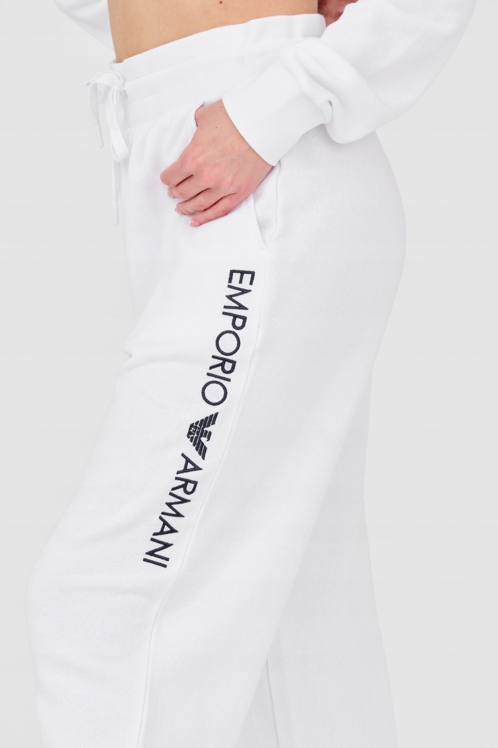 EMPORIO ARMANI Dresy damskie białe