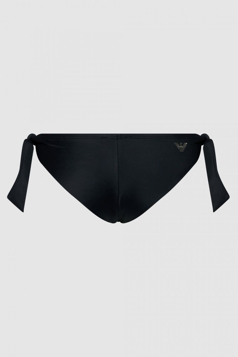 EMPORIO ARMANI Tiered bikini with silver logo