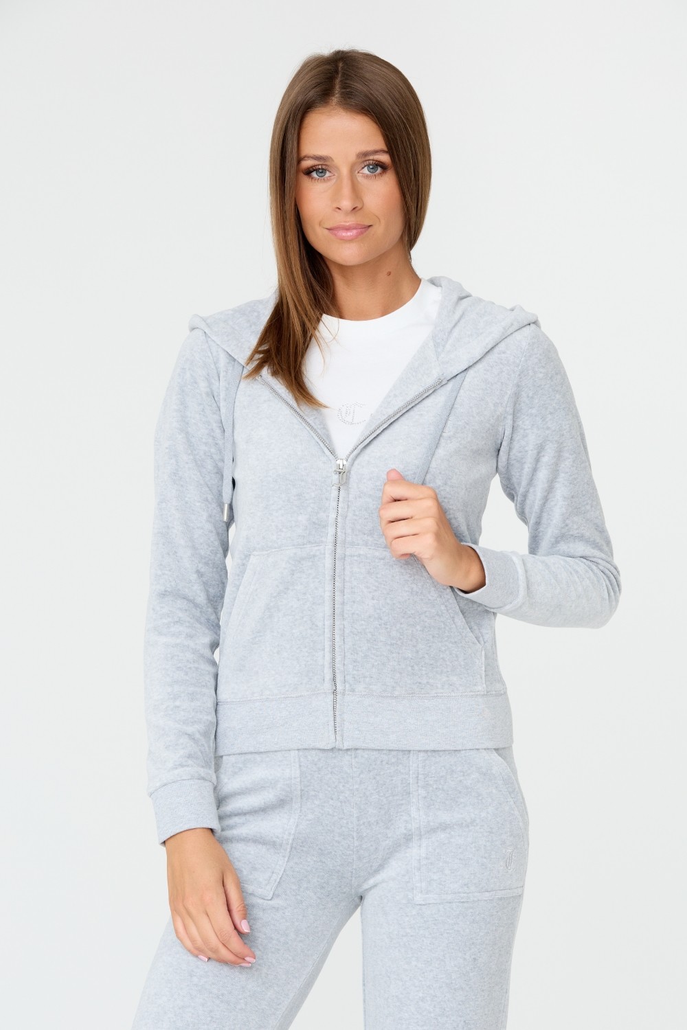 JUICY COUTURE Szara bluza Robertson