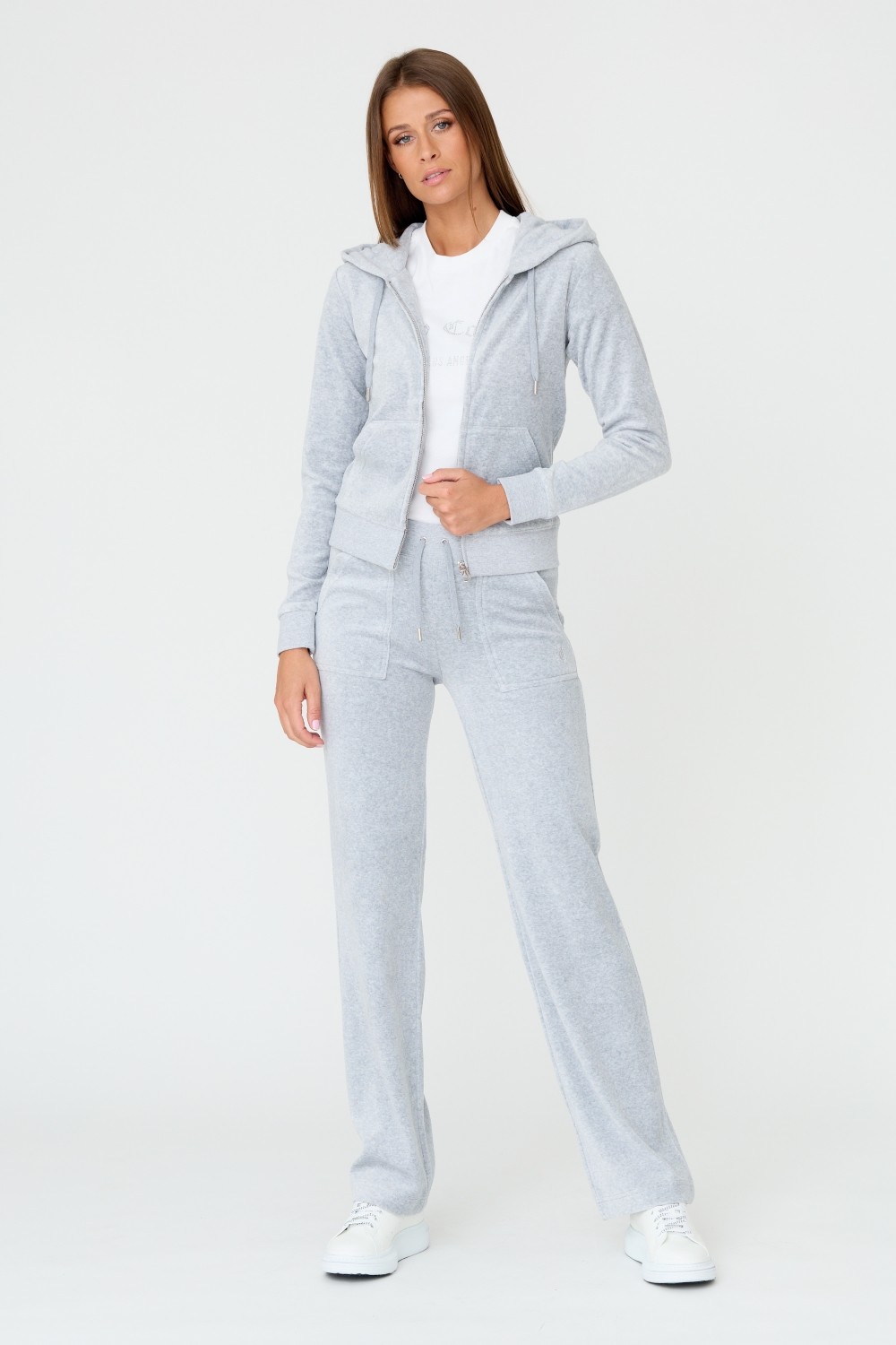 JUICY COUTURE Szara bluza Robertson