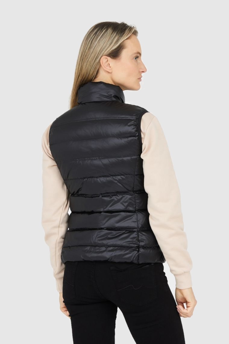 BLAUER Czarny bezrękawnik damski Sherri