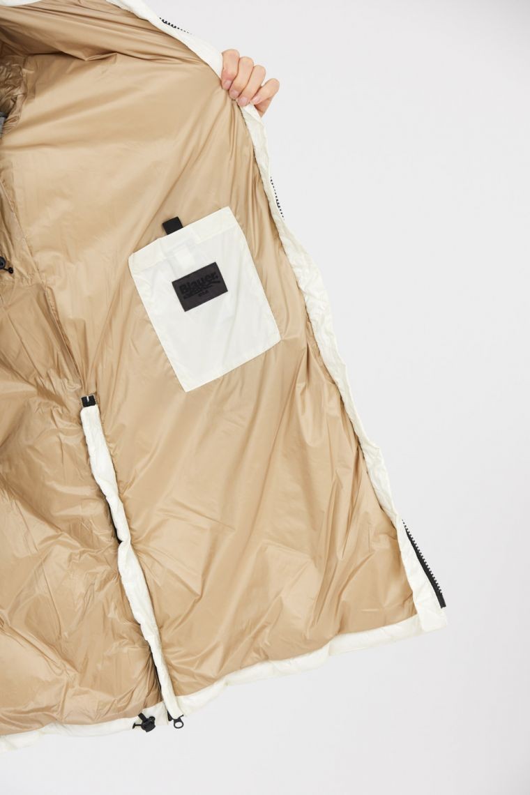 BLAUER Жіночий пуховик Kay в кольорі екрю