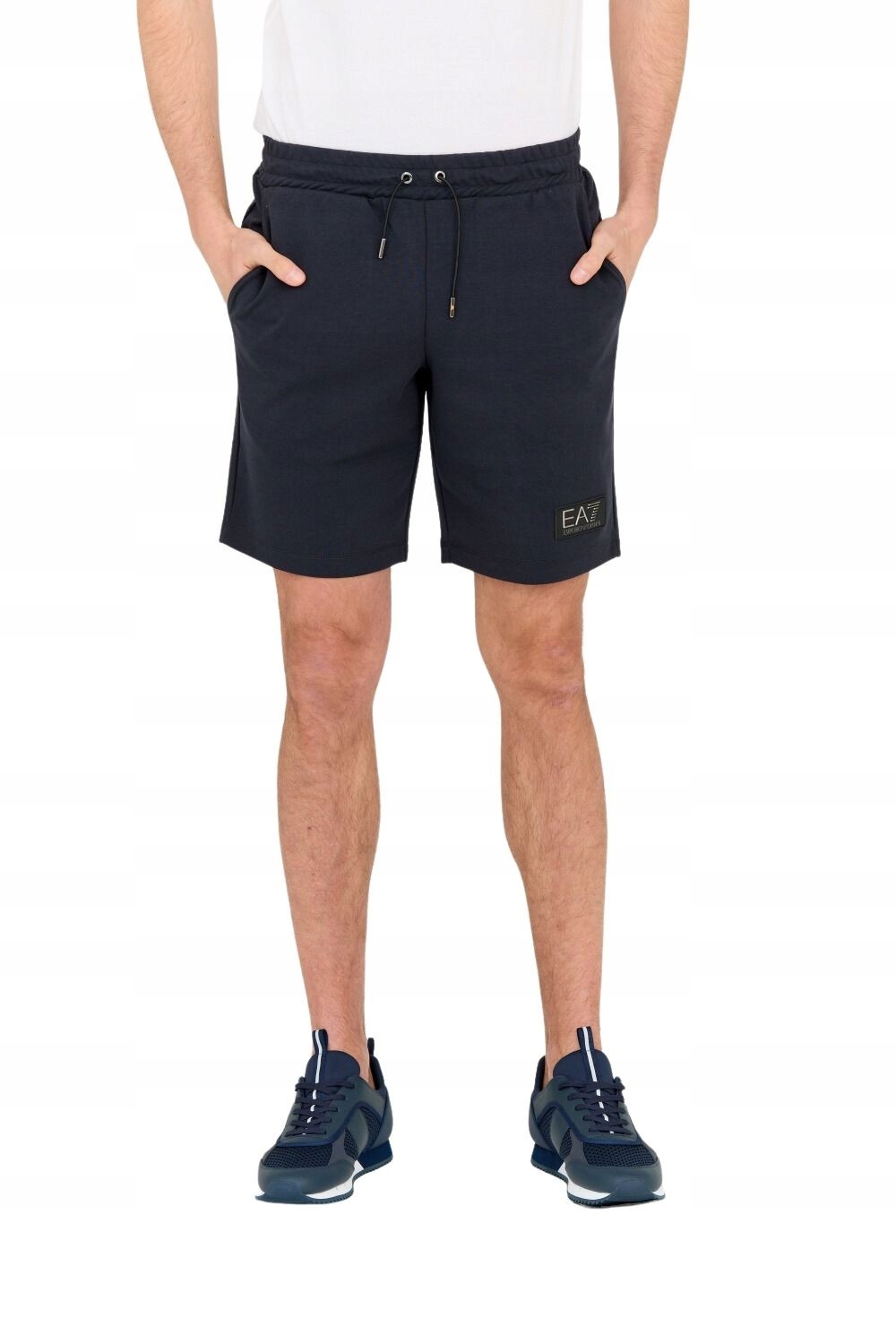 EA7 Чоловічі темно-сині спортивні шорти