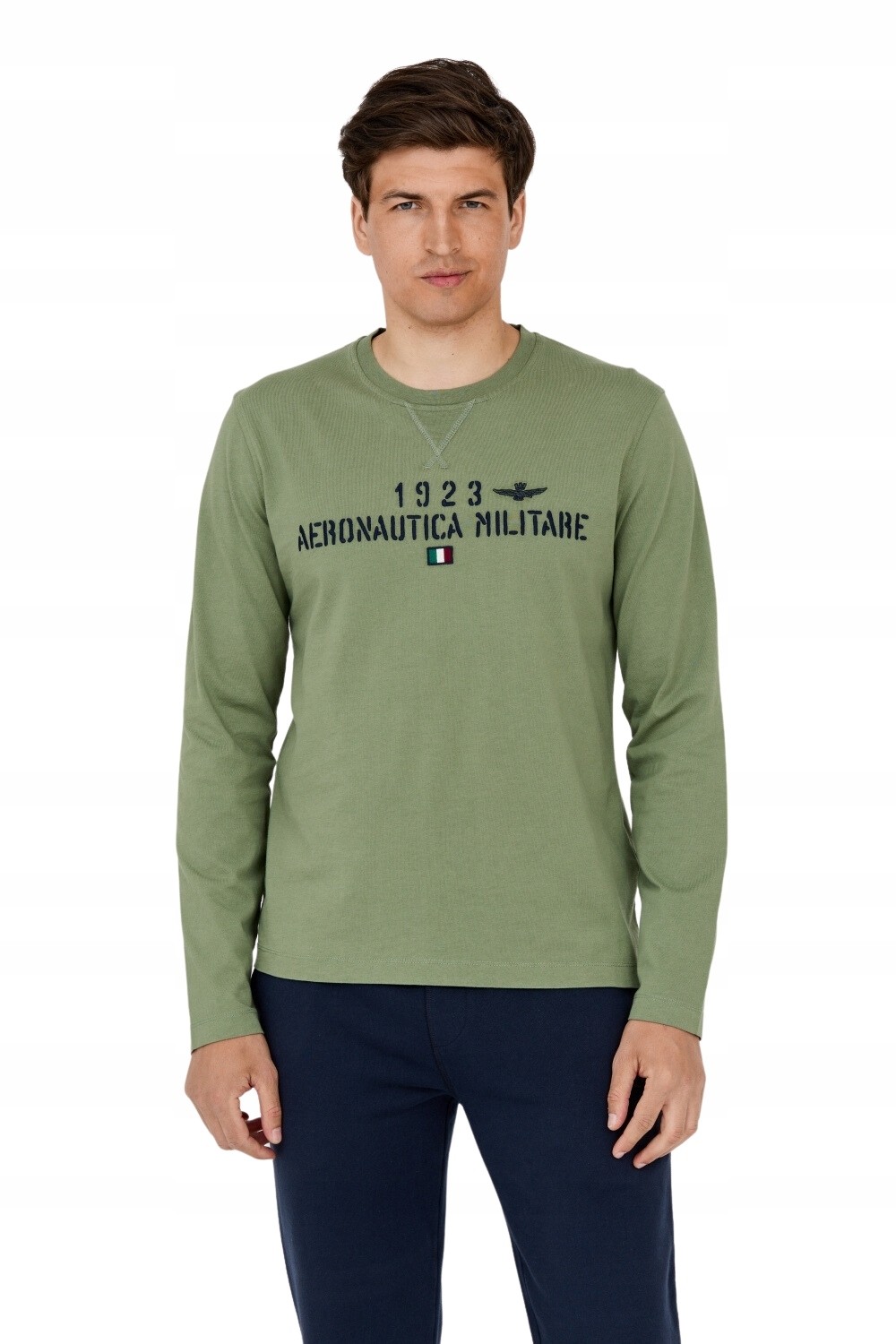 AERONAUTICA MILITARE Men's green longsleeve