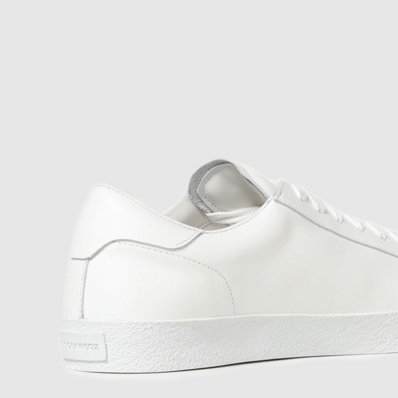 DSQUARED2 Białe sneakersy męskie icon forever