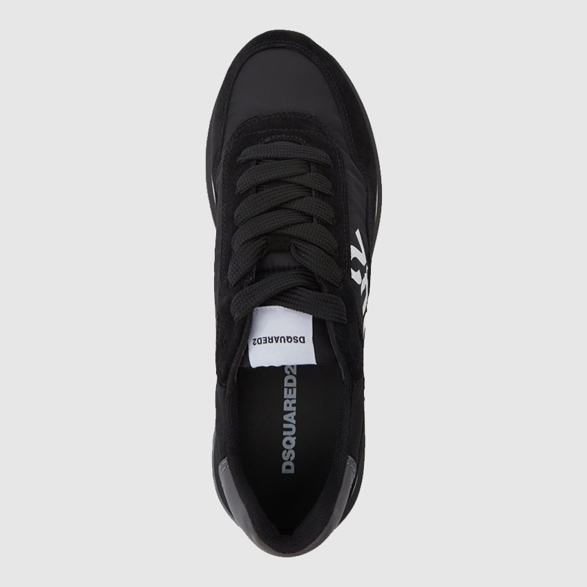 DSQUARED2 Czarny męskie sneakersy running