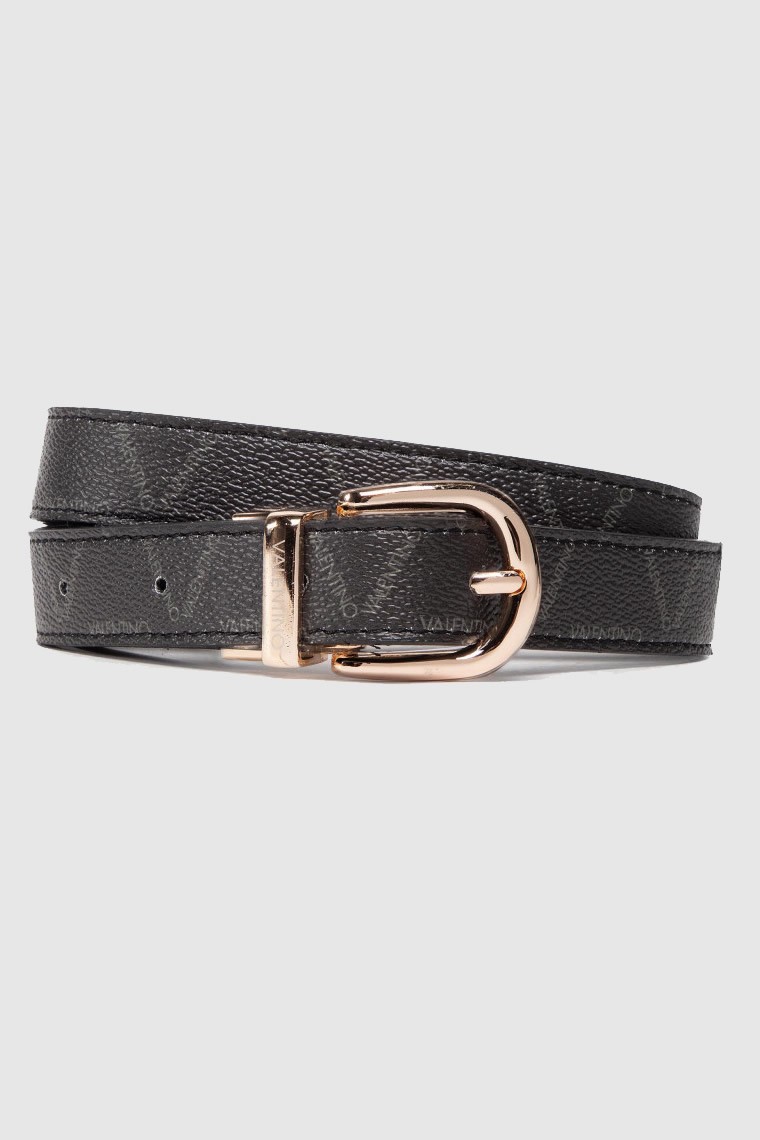 VALENTINO Black Two-Sided Women's Belt