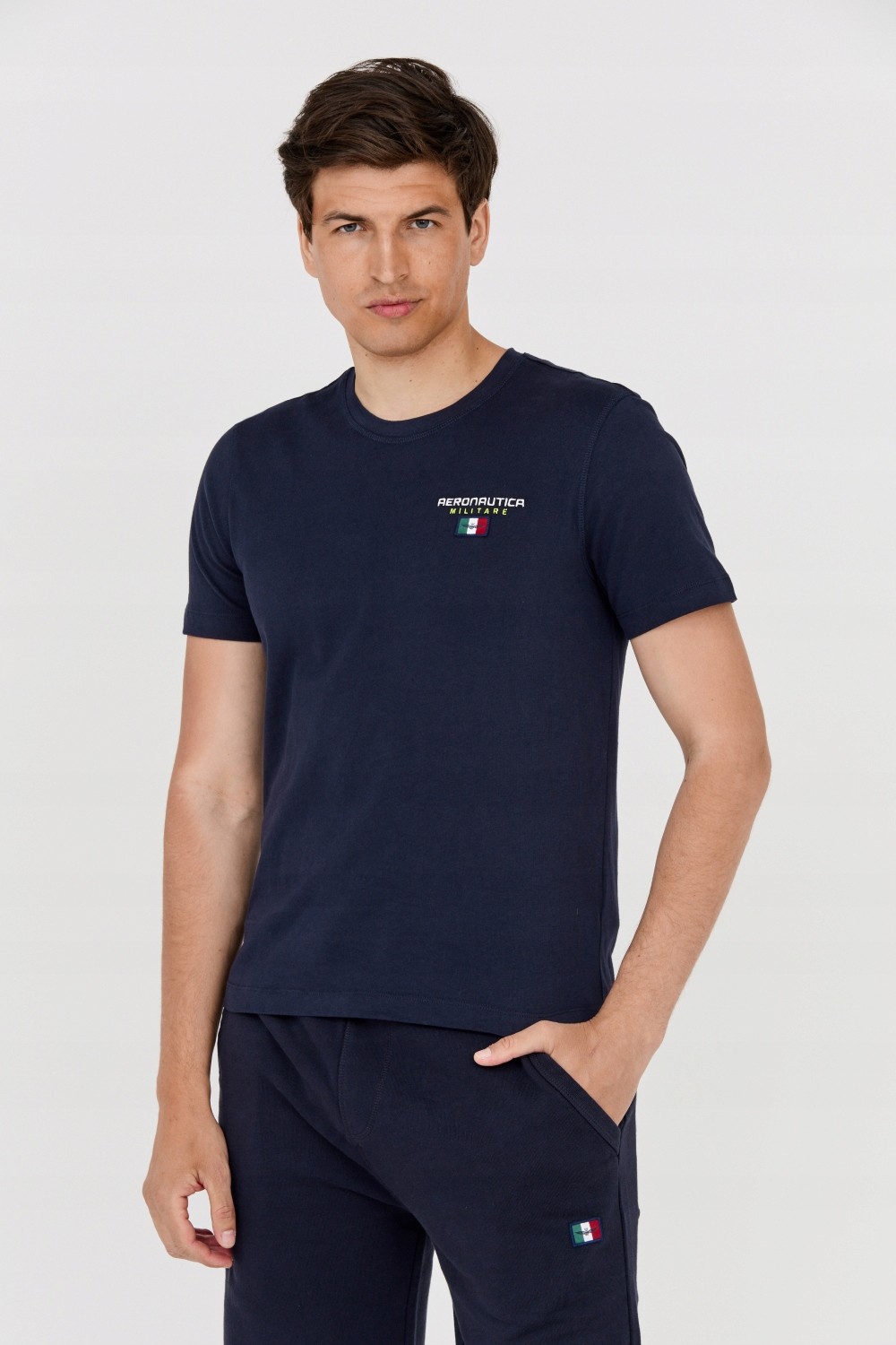 AERONAUTICA MILITARE Men's navy blue t-shirt