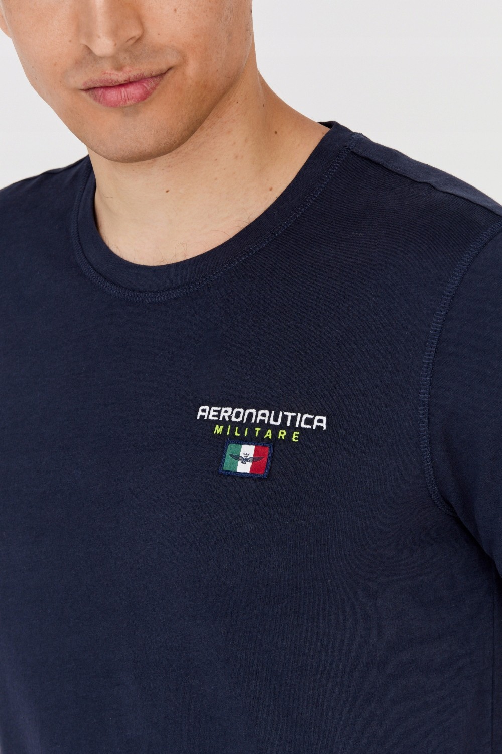 AERONAUTICA MILITARE Men's navy blue t-shirt