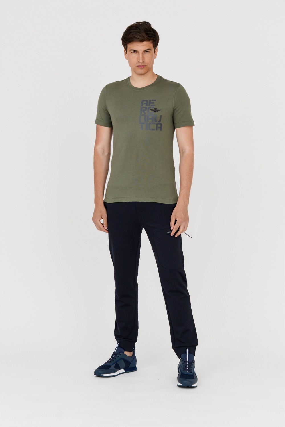 AERONAUTICA MILITARE Green men's t-shirt