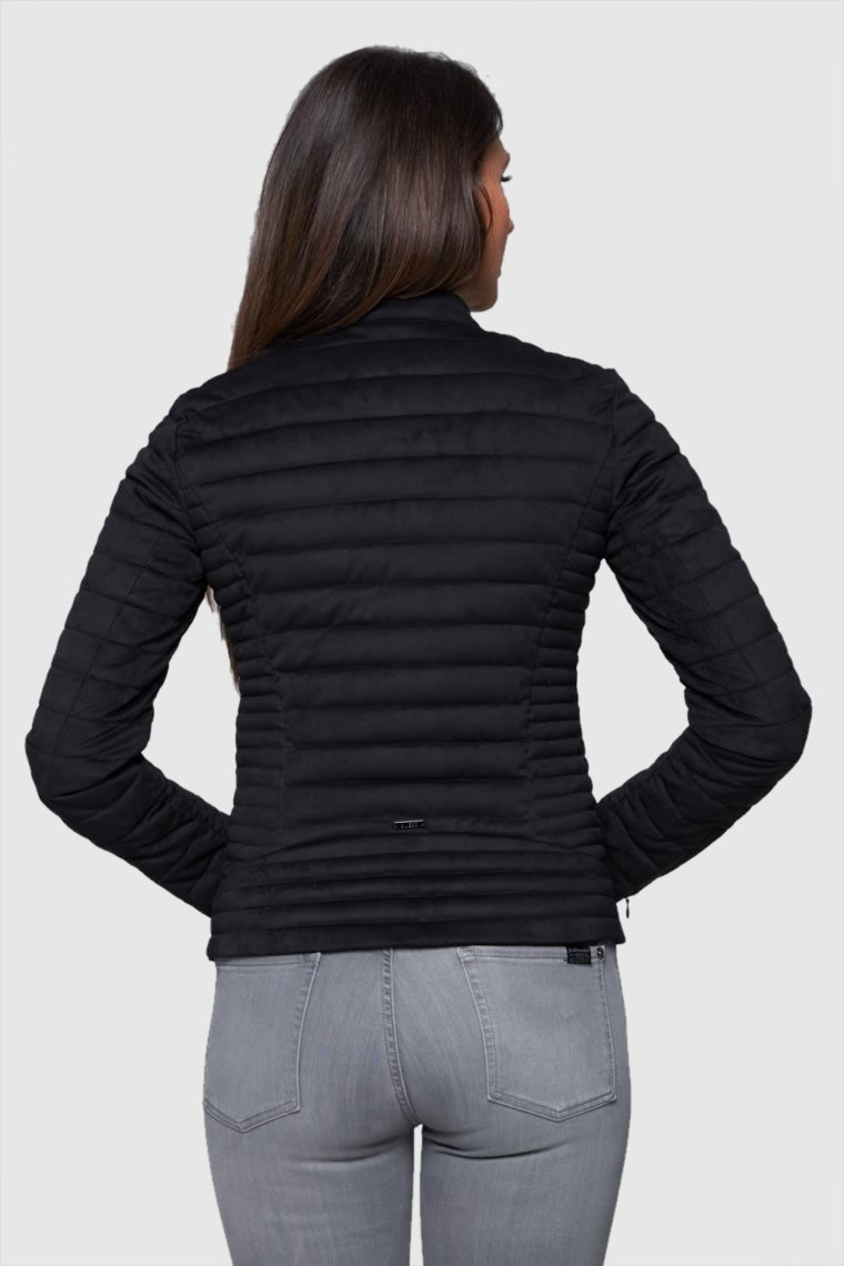 GUESS Czarna pikowana kurtka damska