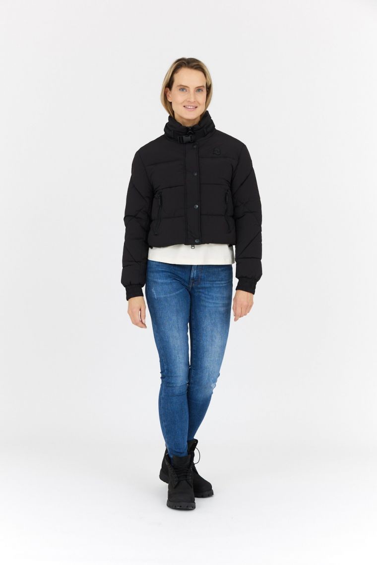 INVICTA Women's black down jacket Isidore