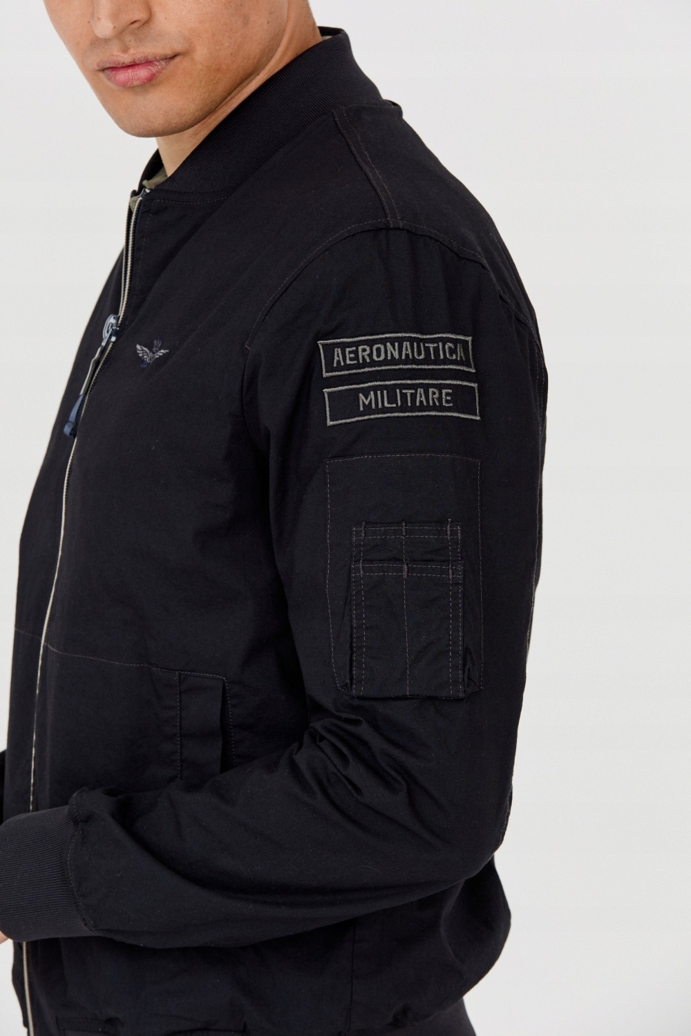 AERONAUTICA MILITARE Czarna bomberka