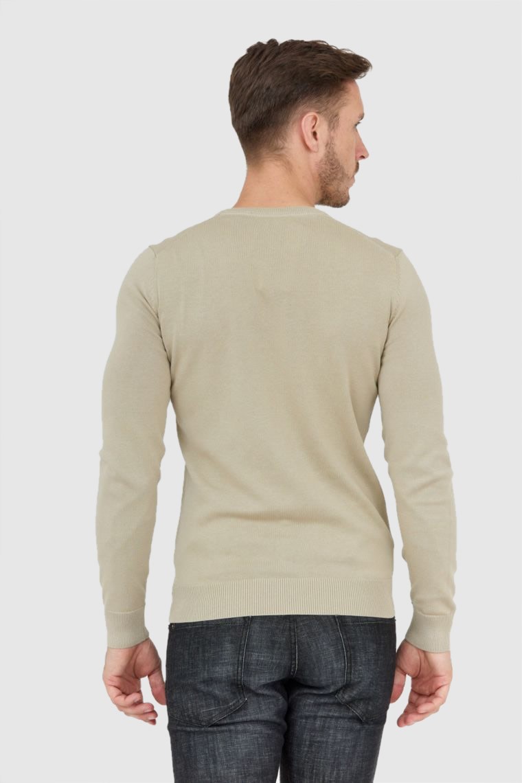 AERONAUTICA MILITARE Beżowy sweter męski