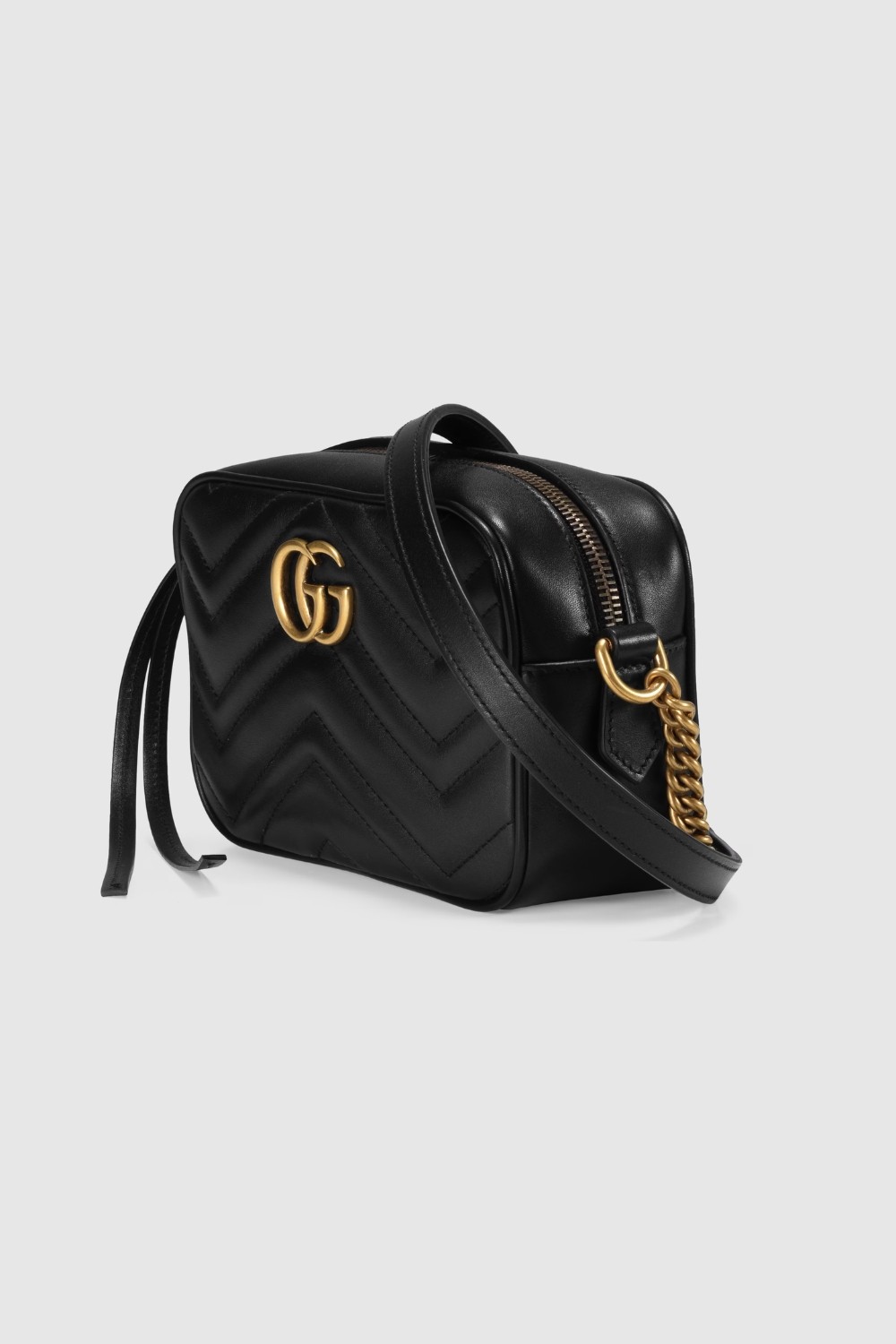 GUCCI Skórzana mała torebka