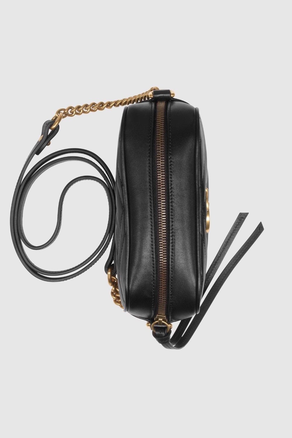 GUCCI Skórzana mała torebka