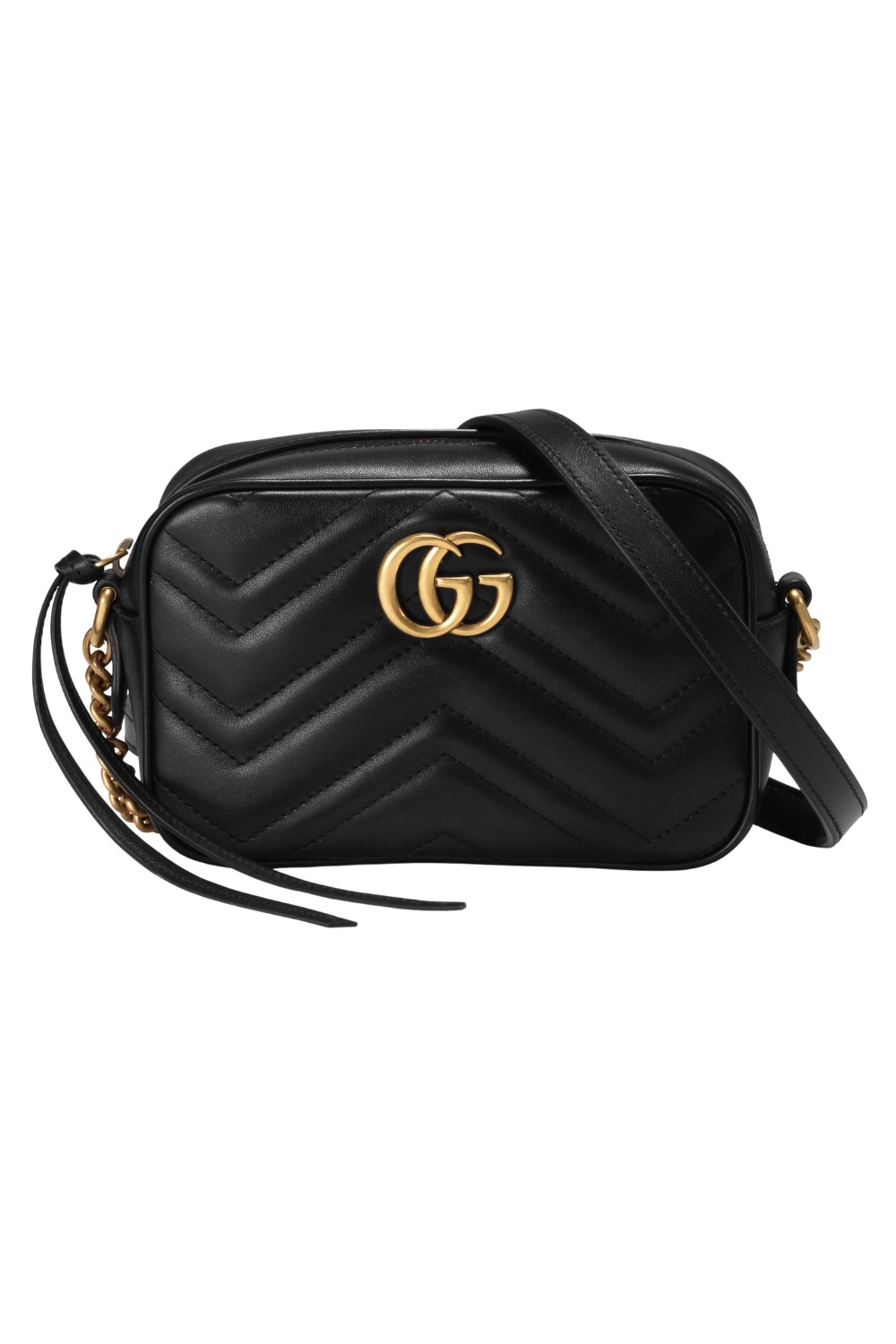 GUCCI Skórzana mała torebka