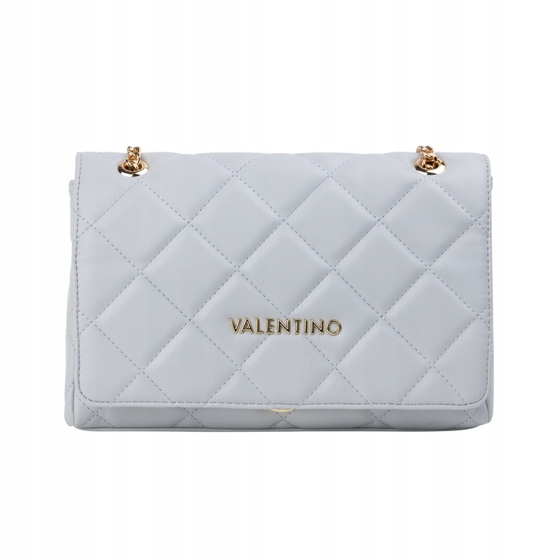 VALENTINO Szara pikowana listonoszka