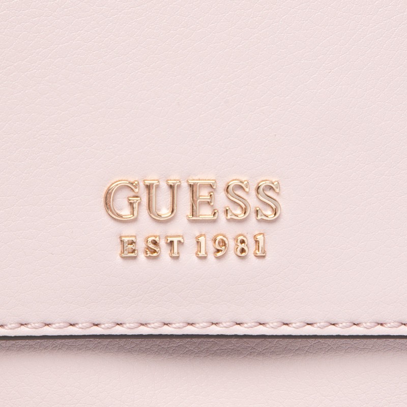 GUESS Różowa torebka listonoszka eco mia