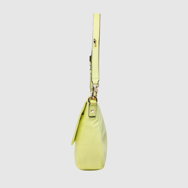 GUESS Yellow handbag with small wallet eco gemma