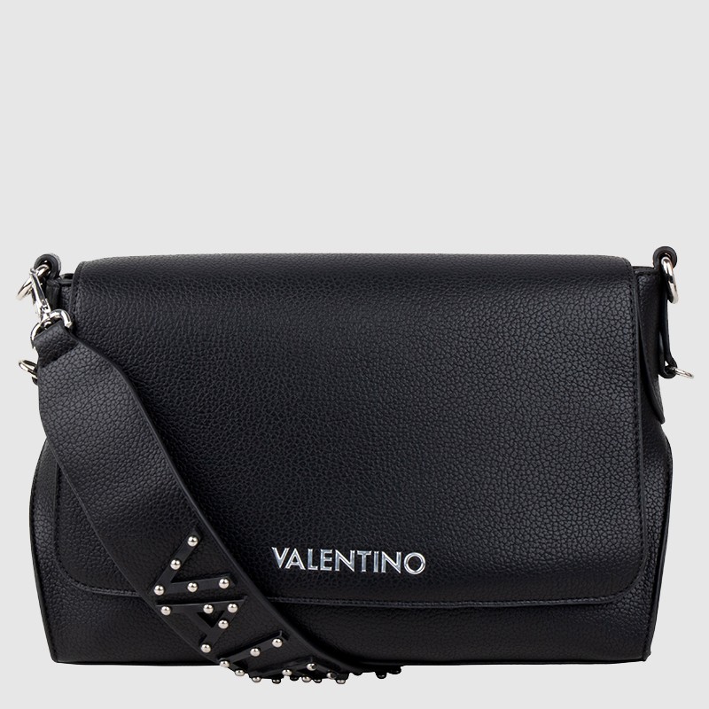 VALENTINO Duża czarna listonoszka haggis