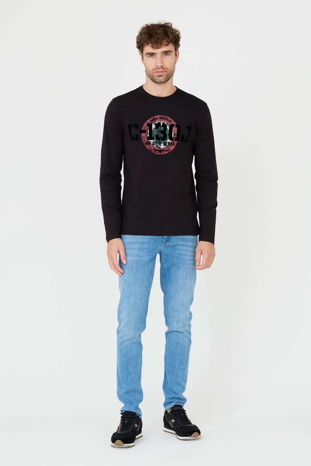 AERONAUTICA MILITARE Black longsleeve