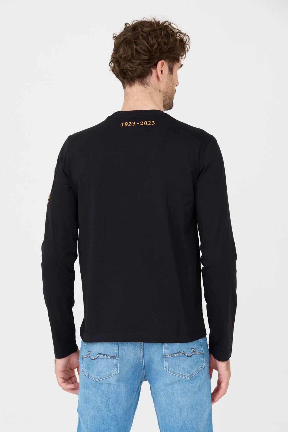 AERONAUTICA MILITARE Czarny longsleeve