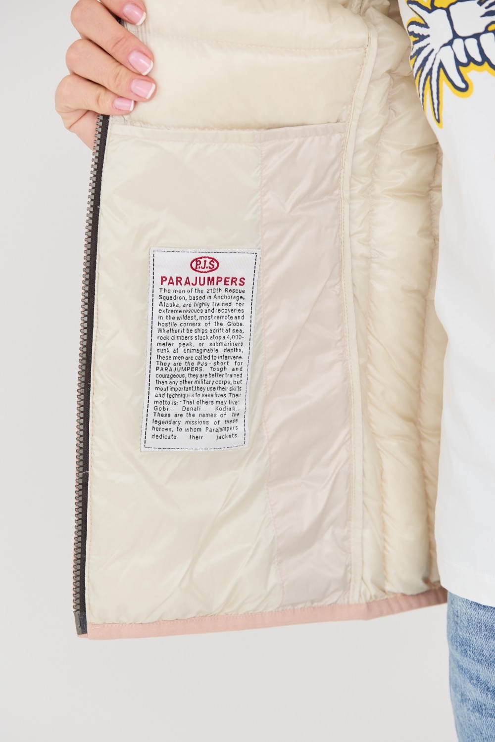 PARAJUMPERS Różowa kurtka