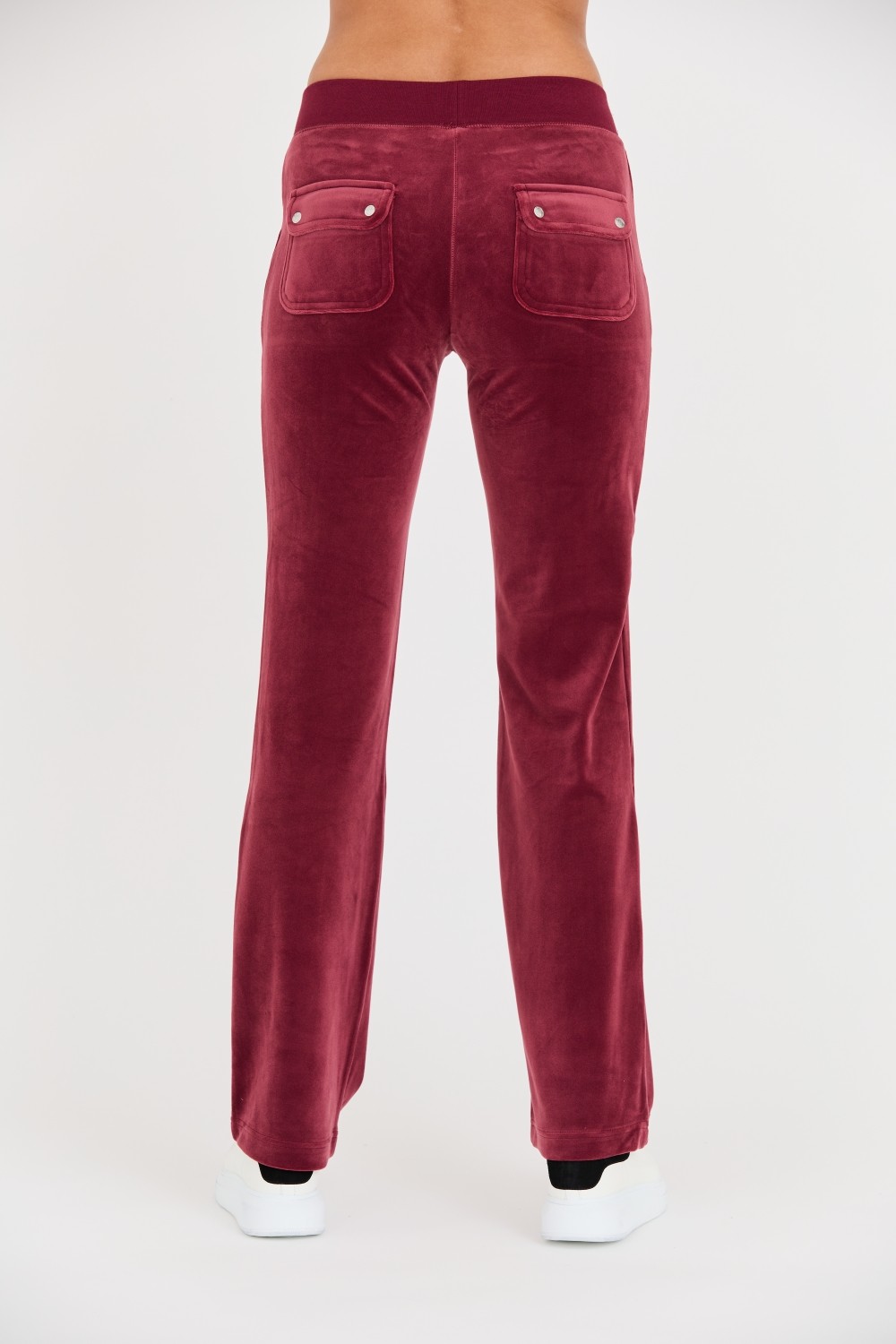 JUICY COUTURE Бордові спортивні штани Del Ray Pocket Pant