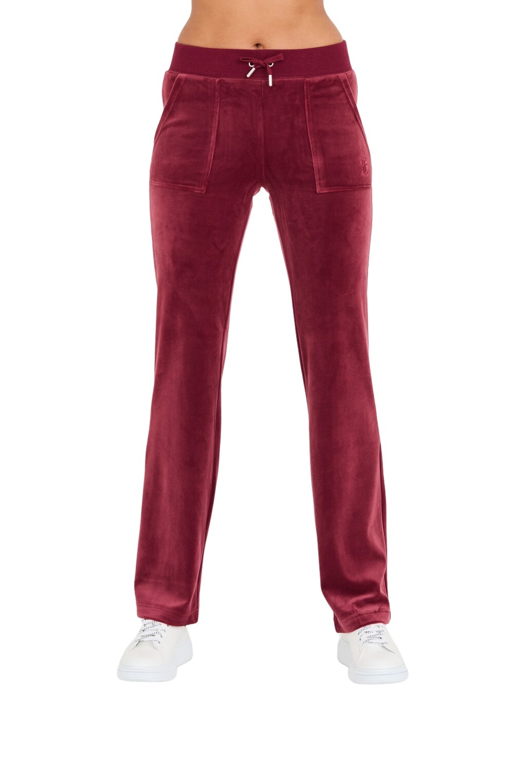 JUICY COUTURE Бордові спортивні штани Del Ray Pocket Pant