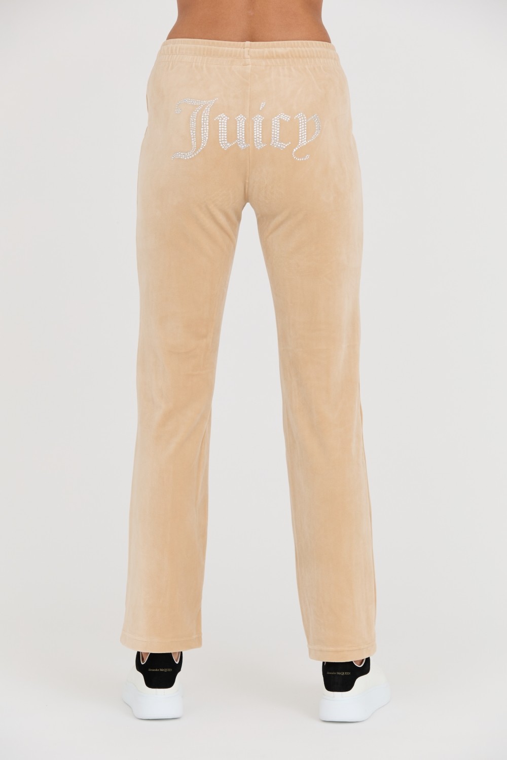 JUICY COUTURE Beżowe spodnie dresowe Tina Track Pants