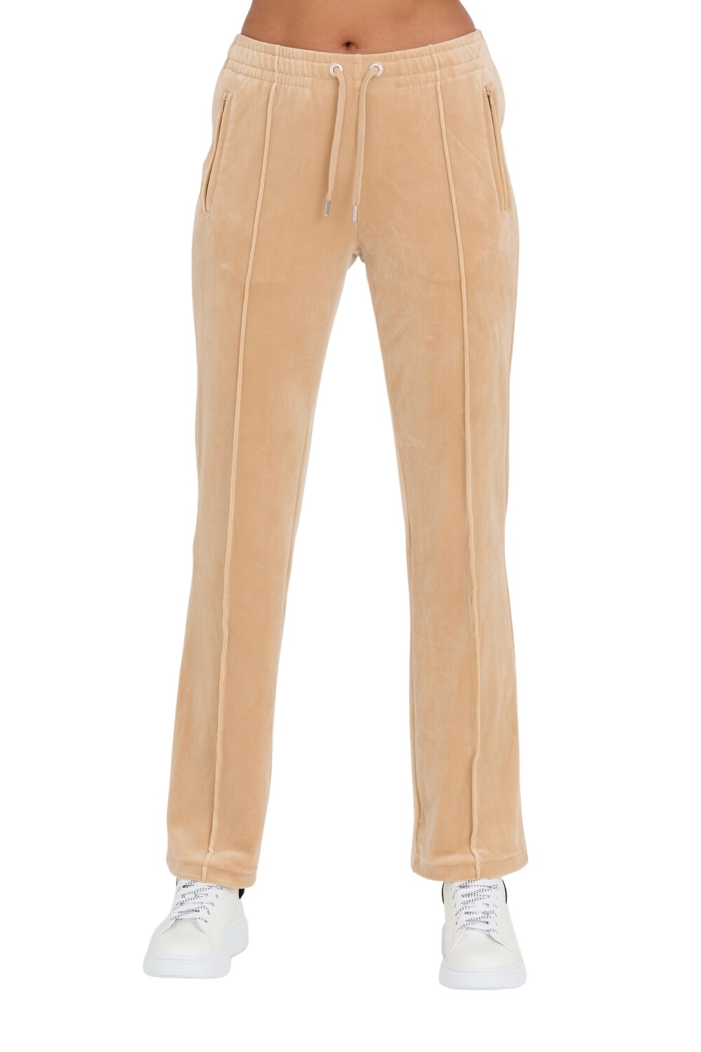 JUICY COUTURE Beżowe spodnie dresowe Tina Track Pants