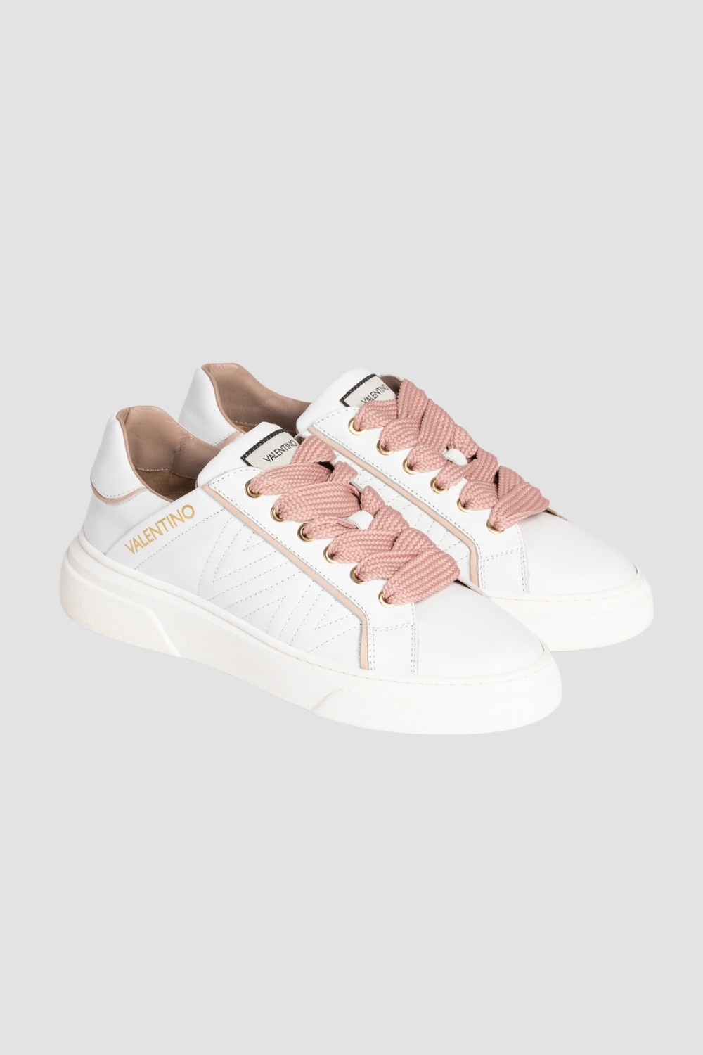 VALENTINO Białe buty Stan S Sneaker Lace-Up