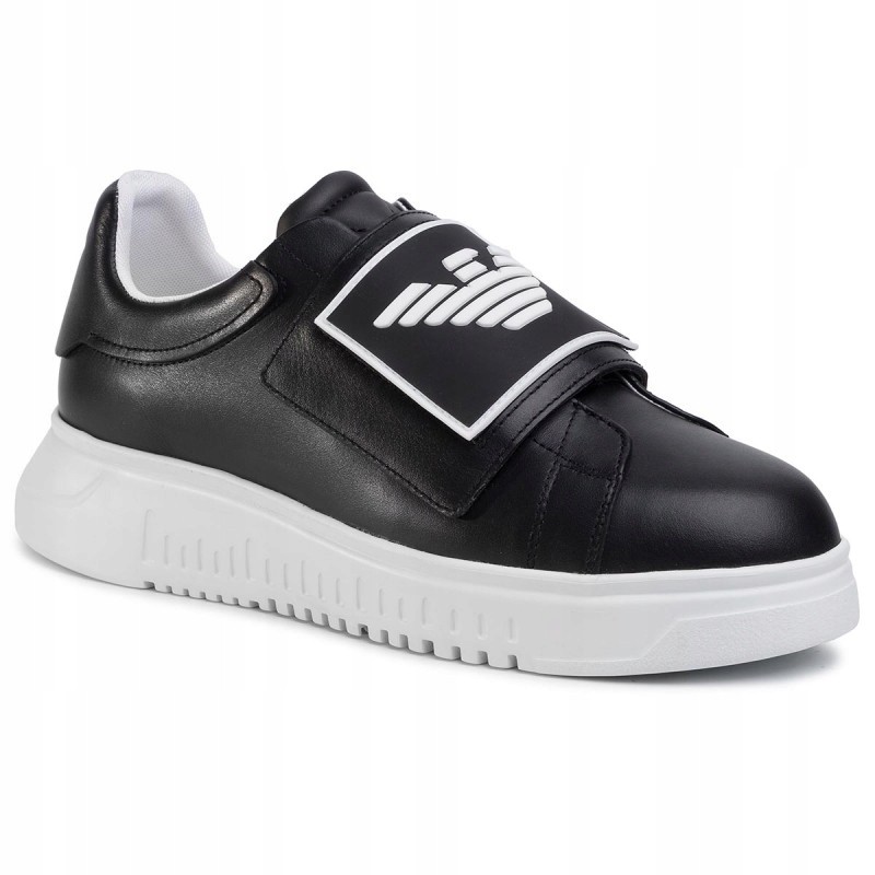 EMPORIO ARMANI Black sneakers