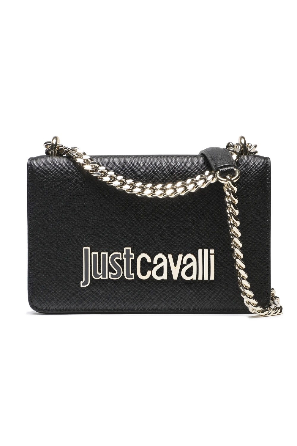 Сумочка з металевим написом JUST CAVALLI Black Range