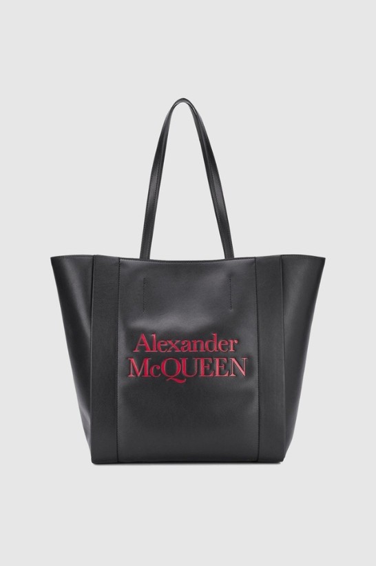 ALEXANDER MCQUEEN Torebka czarna shoperka