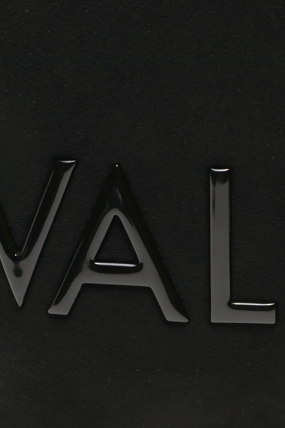 VALENTINO Czarna zamszowa shopperka courmayeu