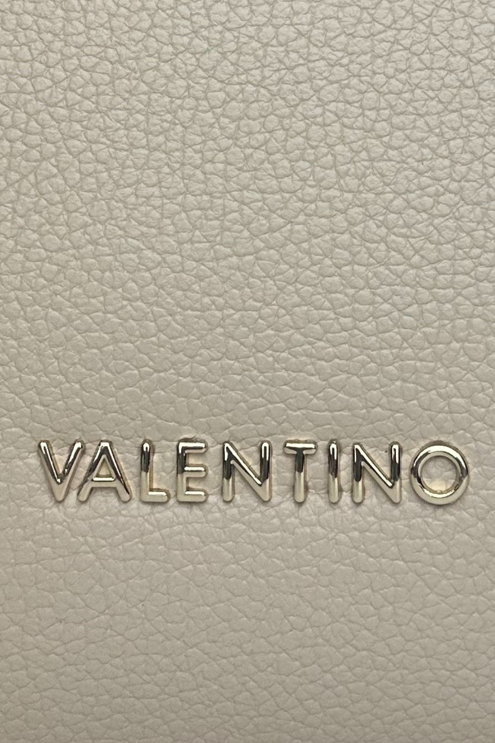 VALENTINO Beżowa duża torebka Megeve