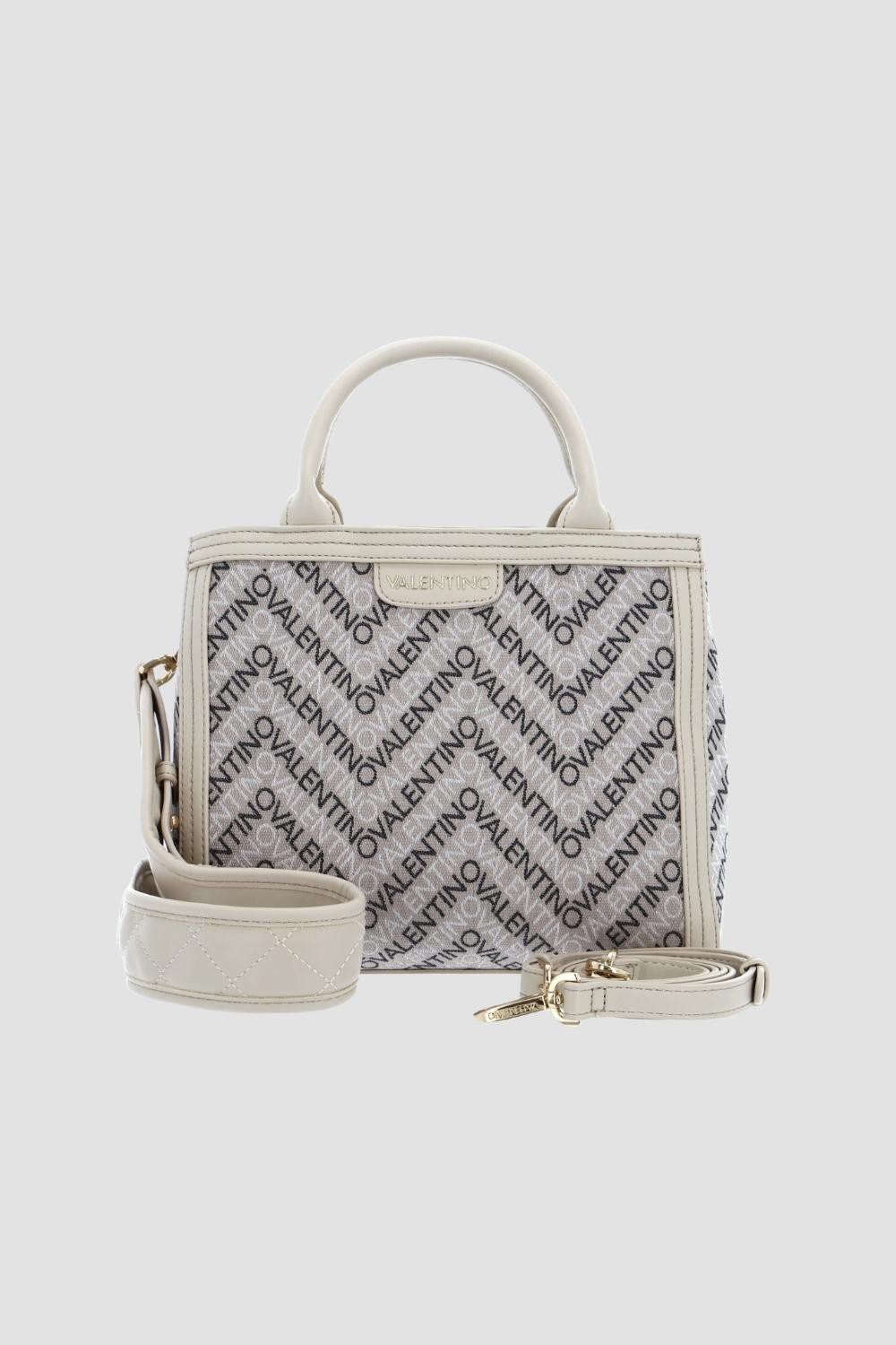 VALENTINO Beżowa torebka Blizzard