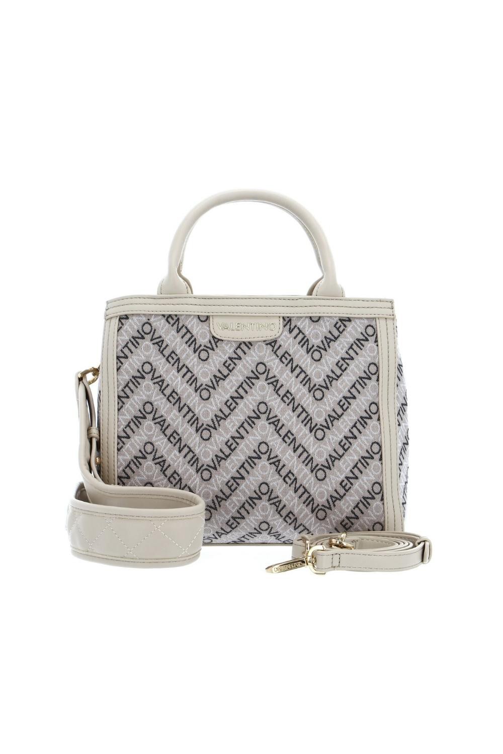 VALENTINO Beżowa torebka Blizzard