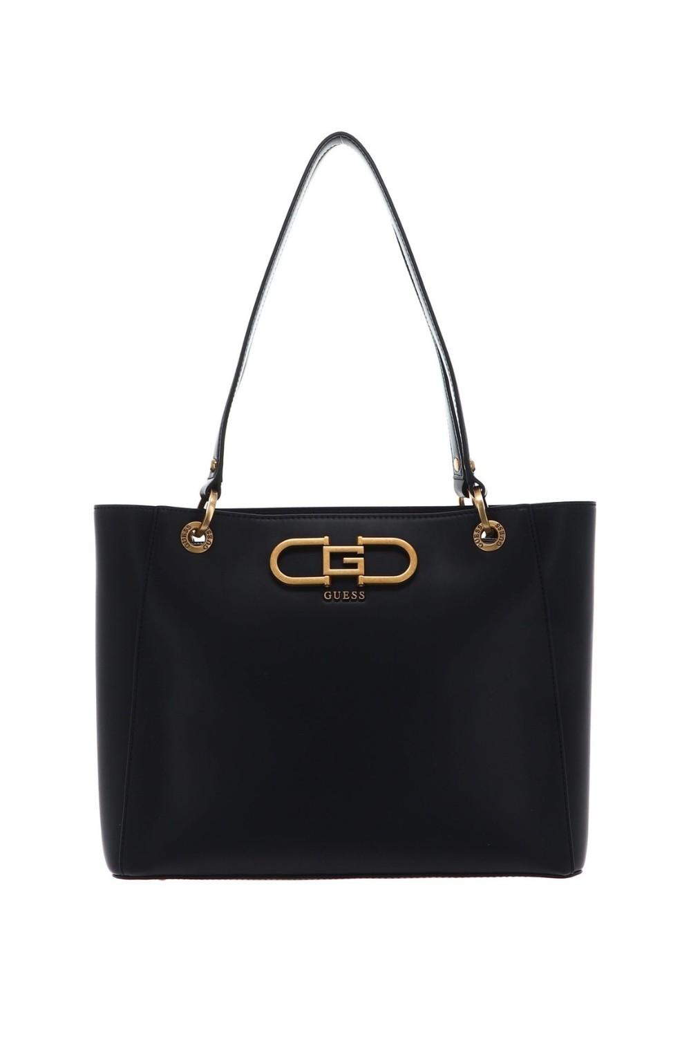 GUESS Czarna duża torebka Fleet Noel