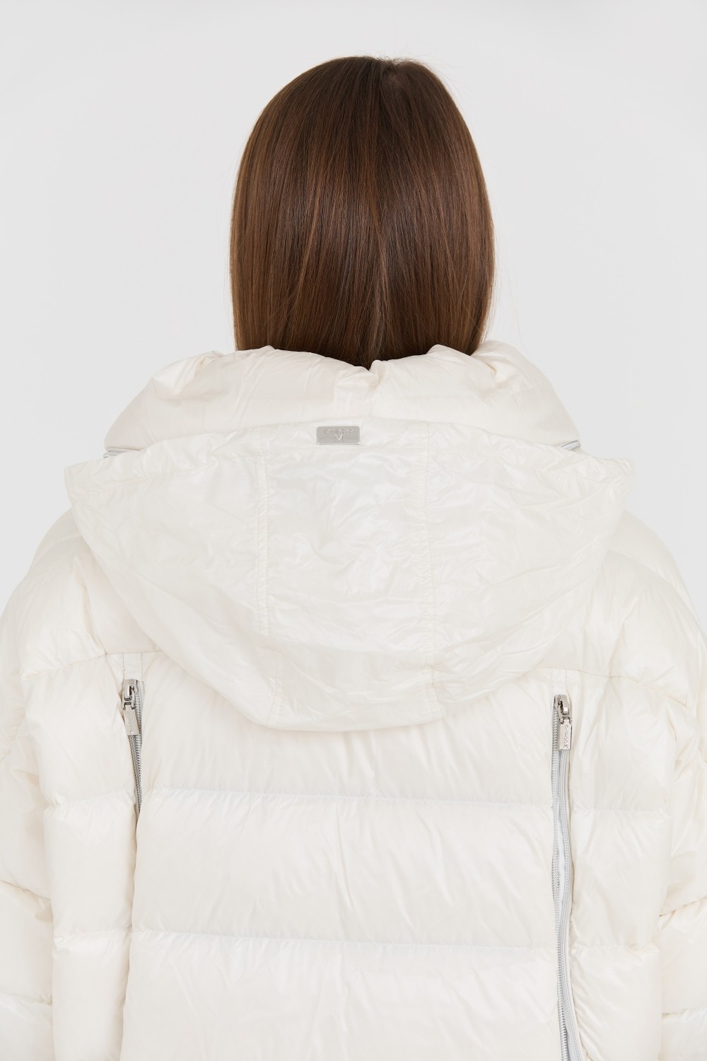 DIEGO M Biała kurtka