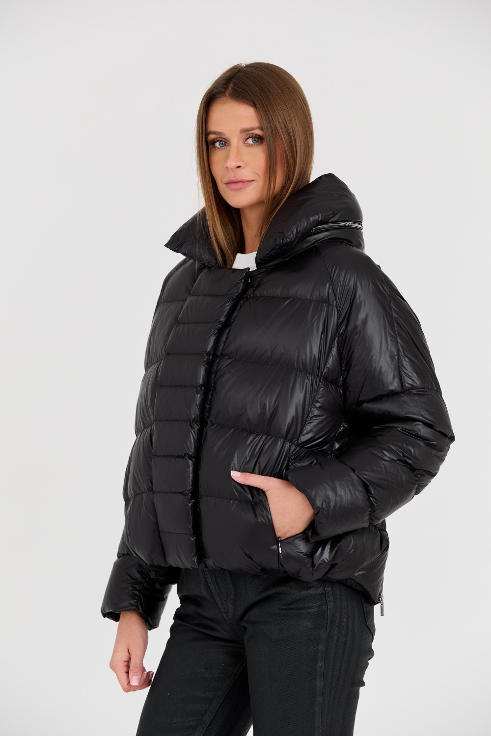 DIEGO M Czarna kurtka