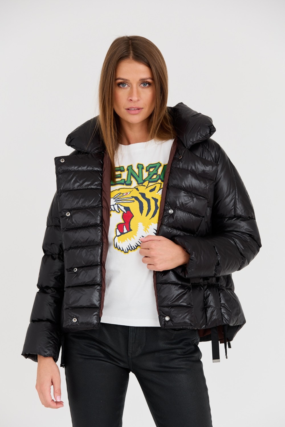 DIEGO M Czarna kurtka