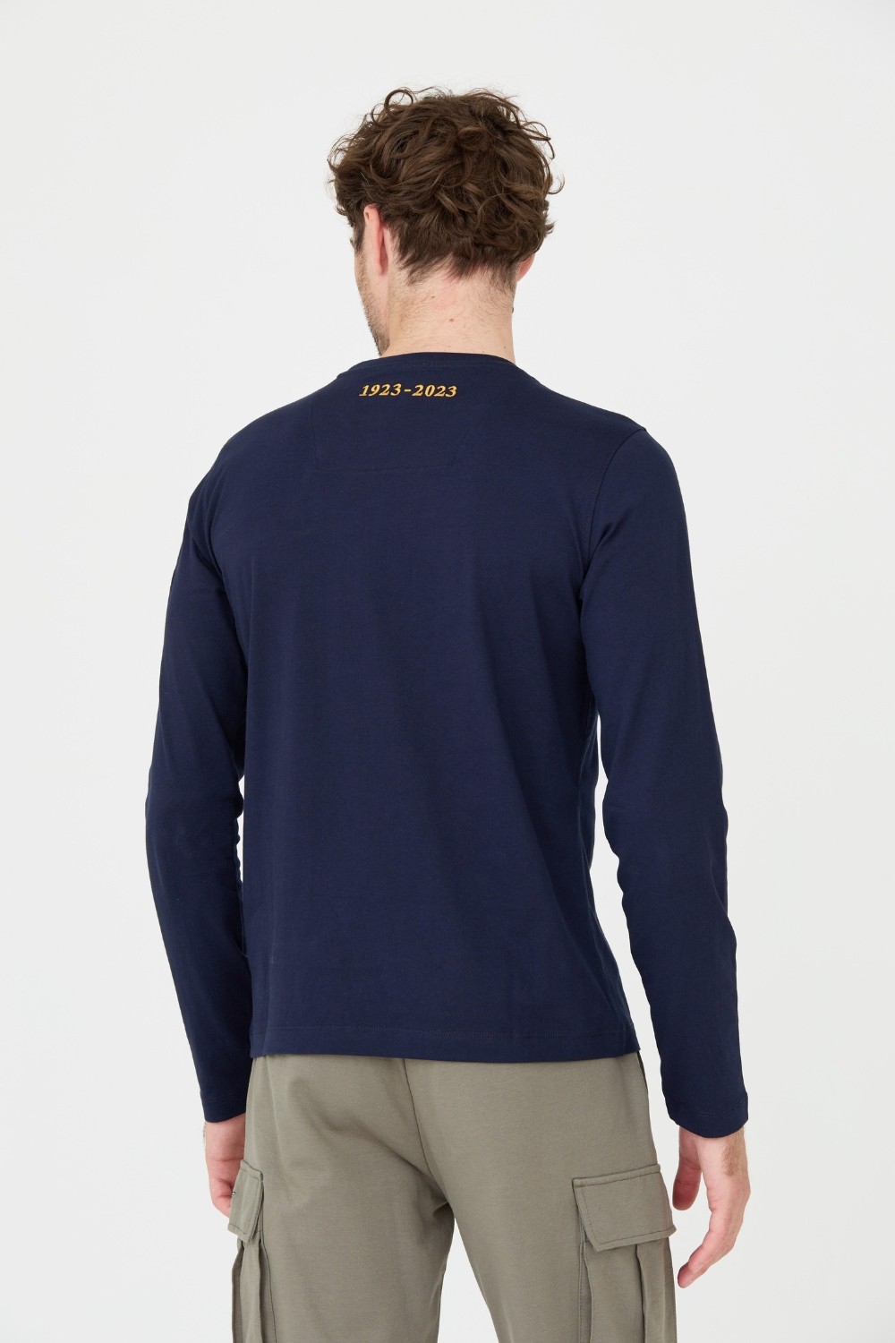 AERONAUTICA MILITARE Granatowy longsleeve