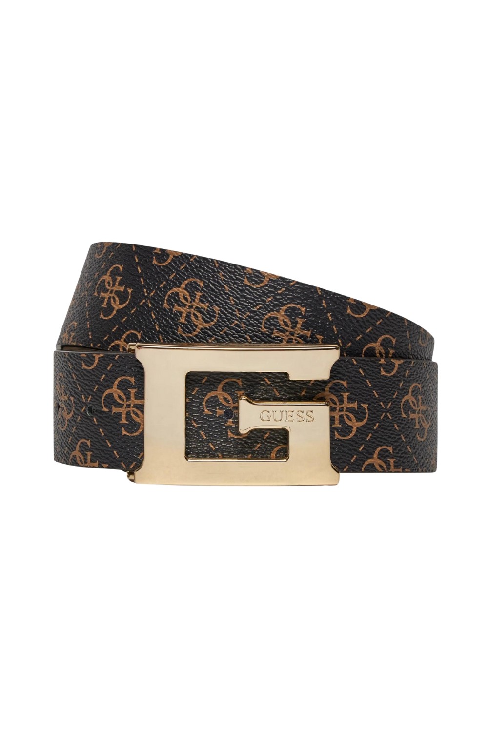 GUESS Brązowy pasek Meridian