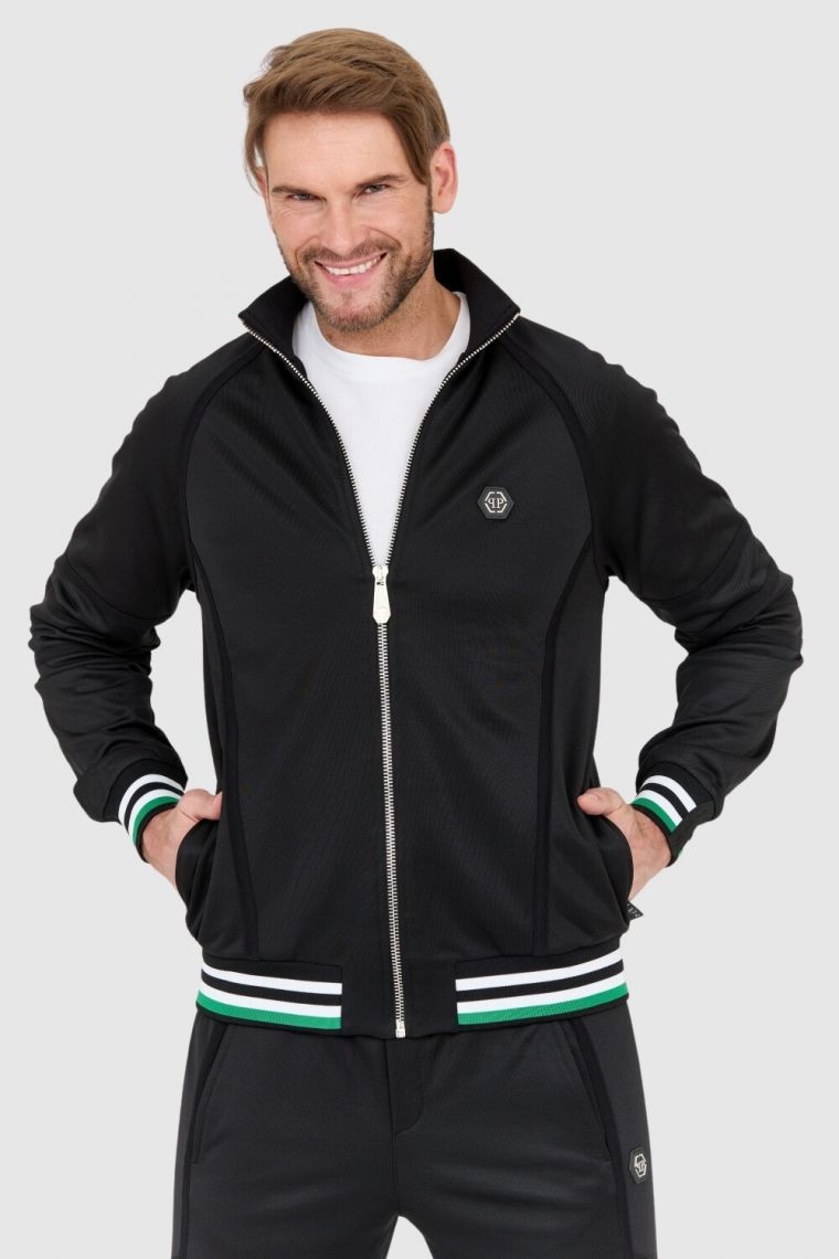 PHILIPP PLEIN Dres męski z czaszką i kośćmi