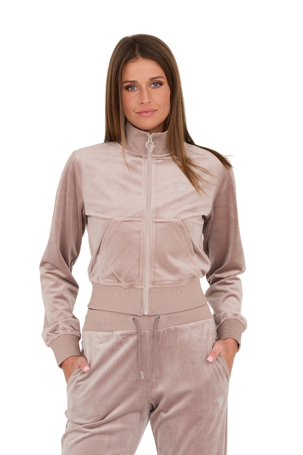 Бежевий світшот GUESS