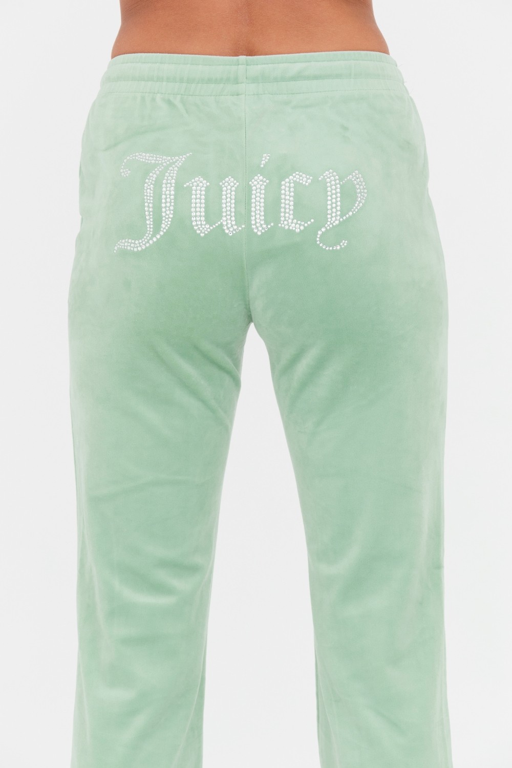 JUICY COUTURE Seledynowe spodnie dresowe Tina
