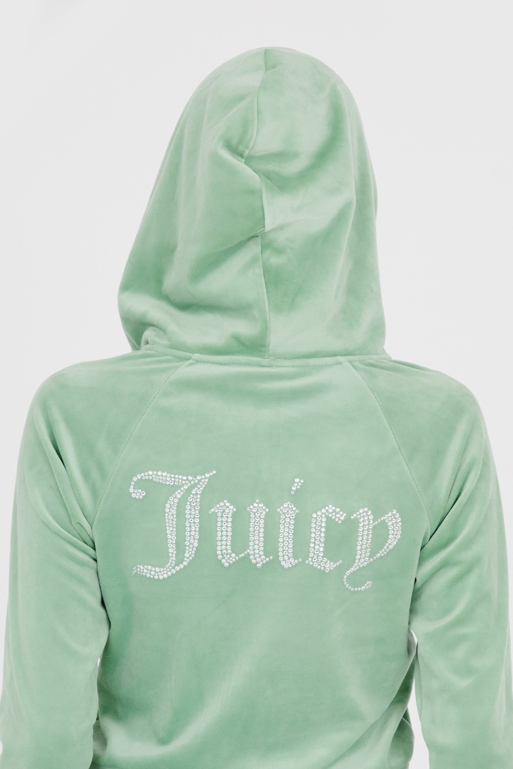 JUICY COUTURE Seledynowa bluza Madison